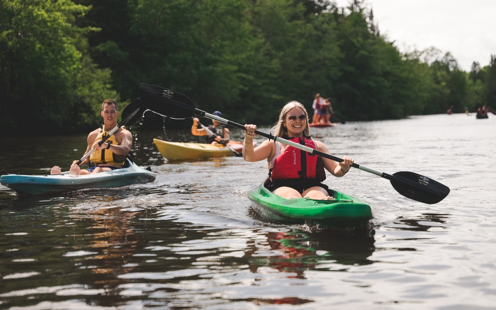 Location de kayaks chez Canots Légaré