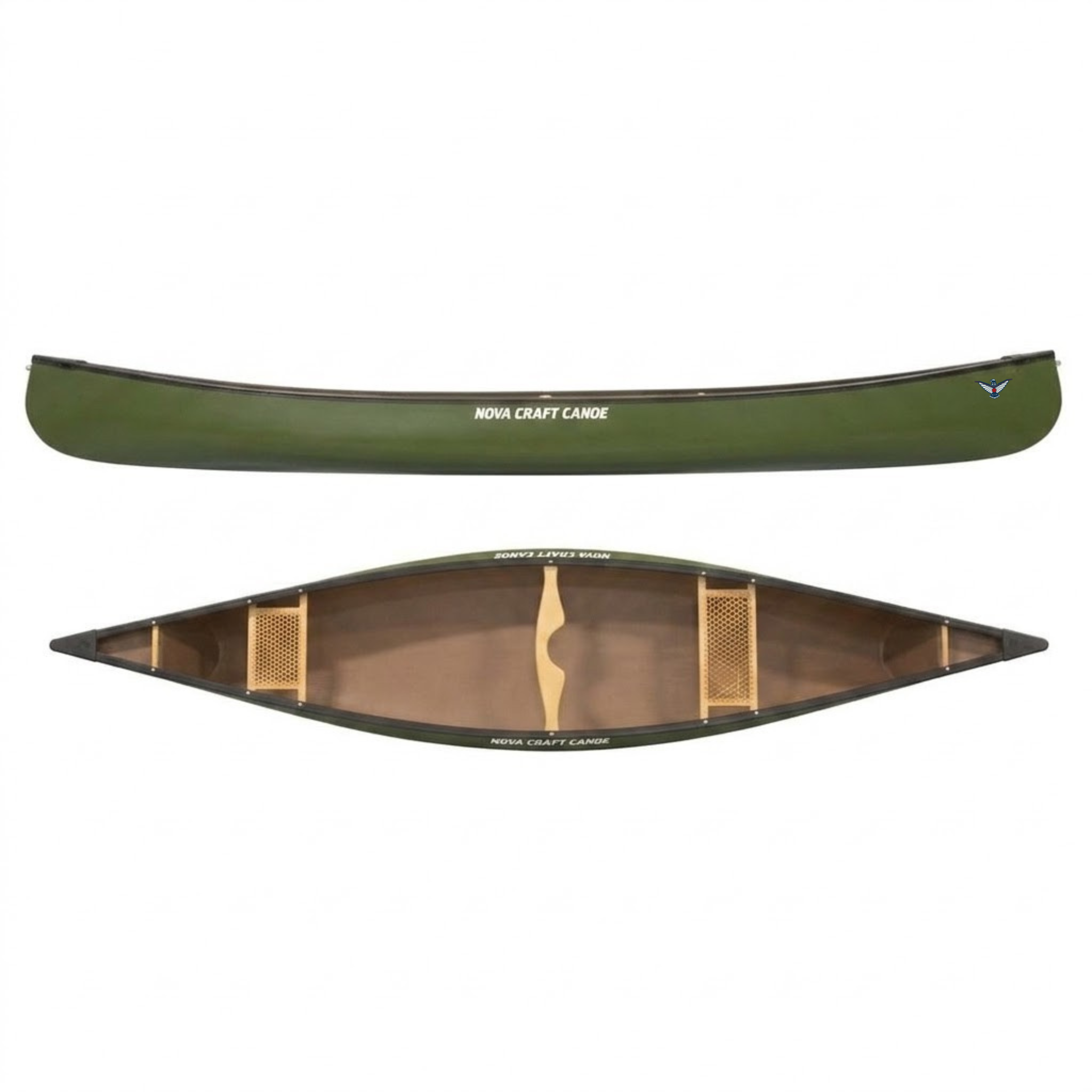 Angler 15' - Aramide Lite - NC-ANG-15-AL-PBA-VRO - Nova Craft Canoe