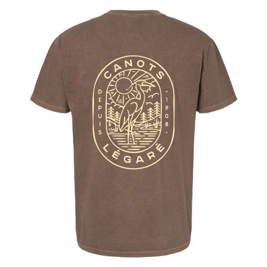 T-shirt Canots Légaré - CL-TSHIRT-S-BR-2026 - Canots Légaré