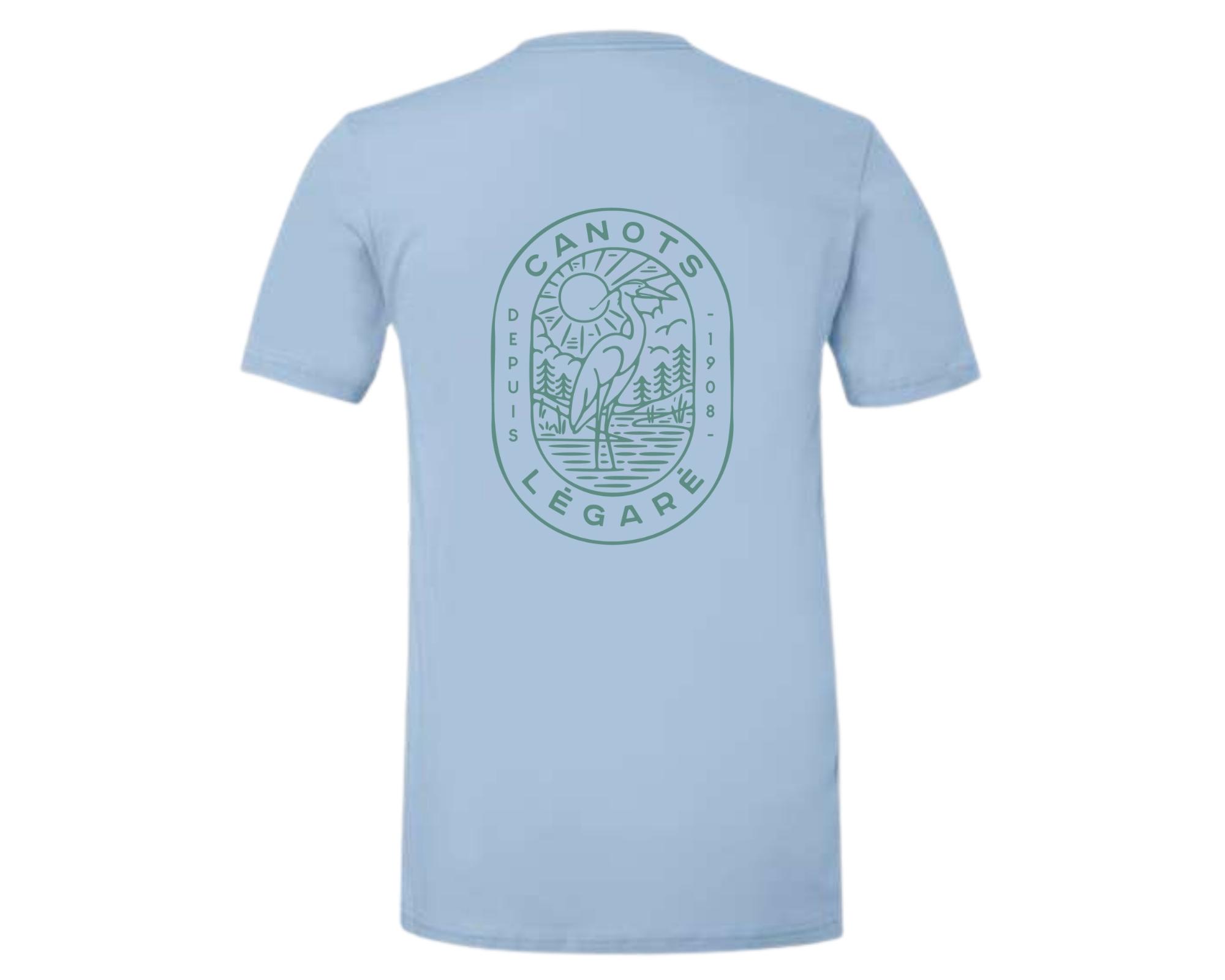 T-shirt Canots Légaré - CL-TSHIRT-L-BL-2022 - Canots Légaré